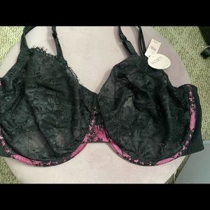 Cacique by LB Unlined Lace Balconette Bra NWT